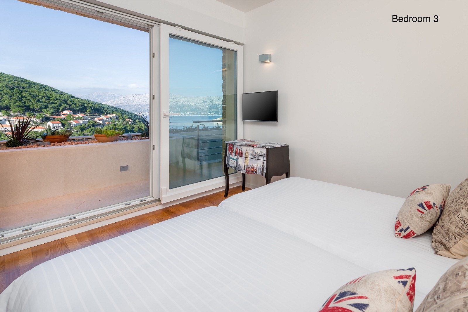 Utsikt fra soverom 3 Galleribilde