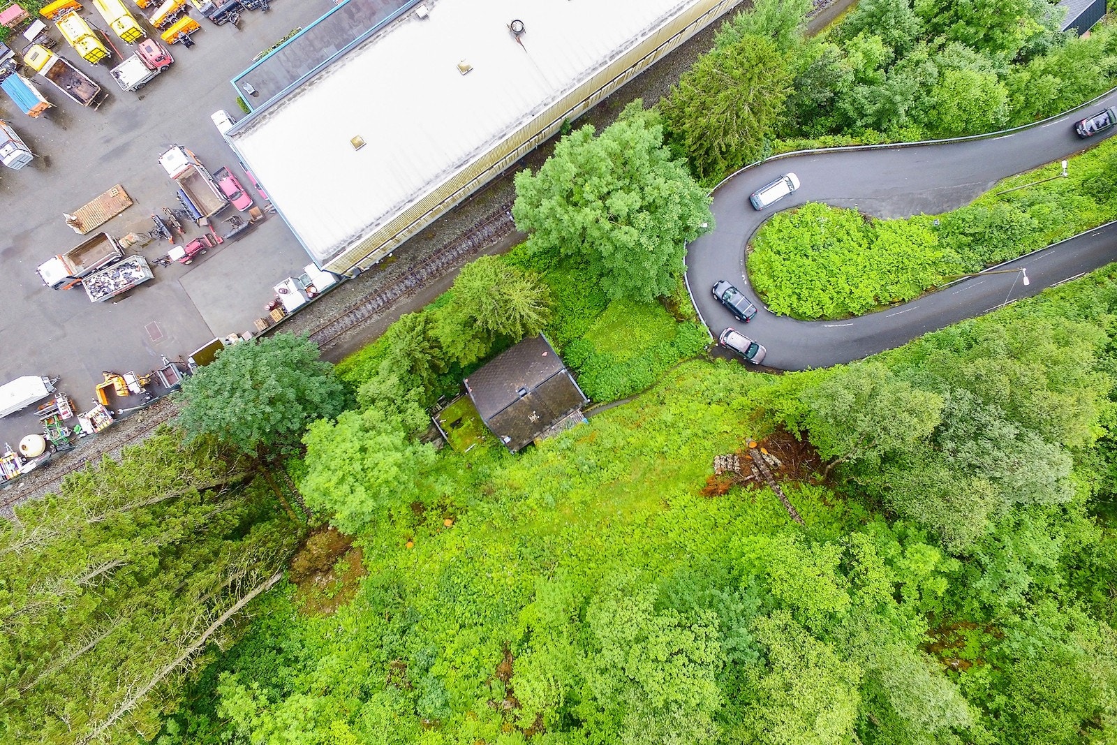 Dronefoto Galleribilde