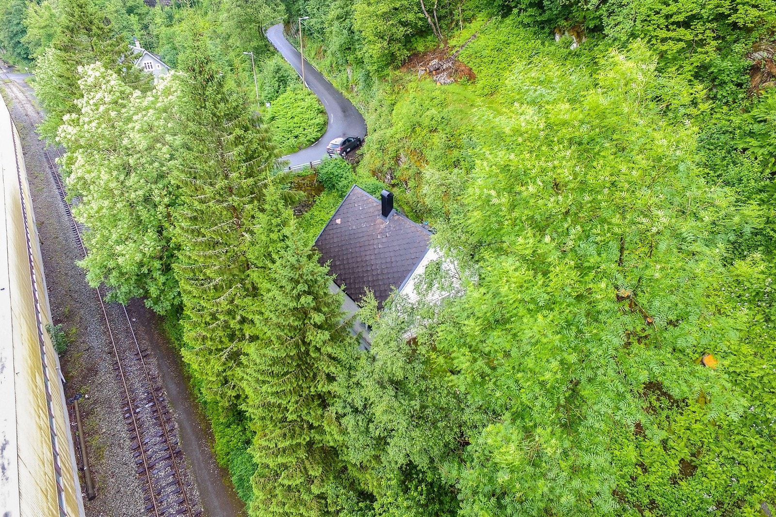 Dronefoto Galleribilde