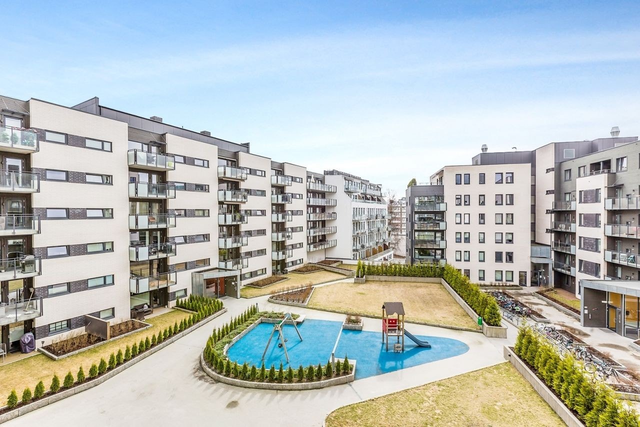 Moderne og godt drevet sameie med flott uteområde. Galleribilde