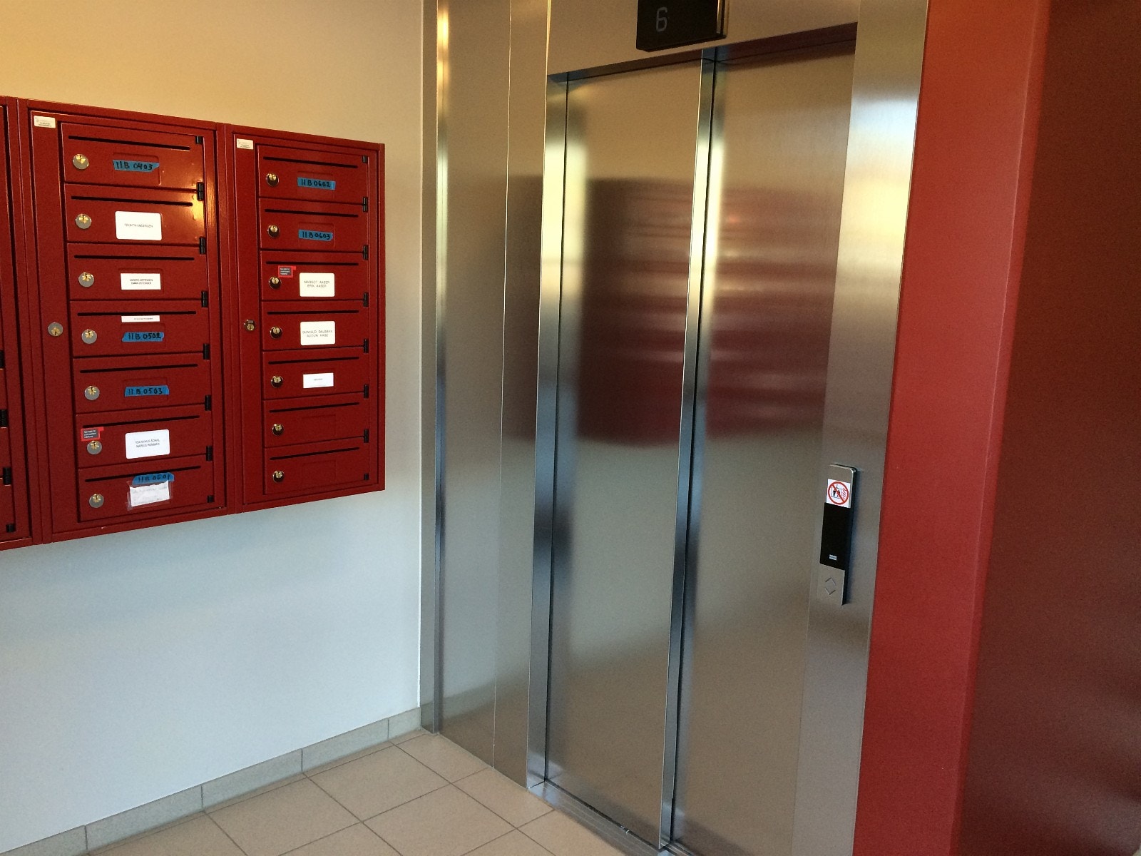 Heis i bygget Galleribilde