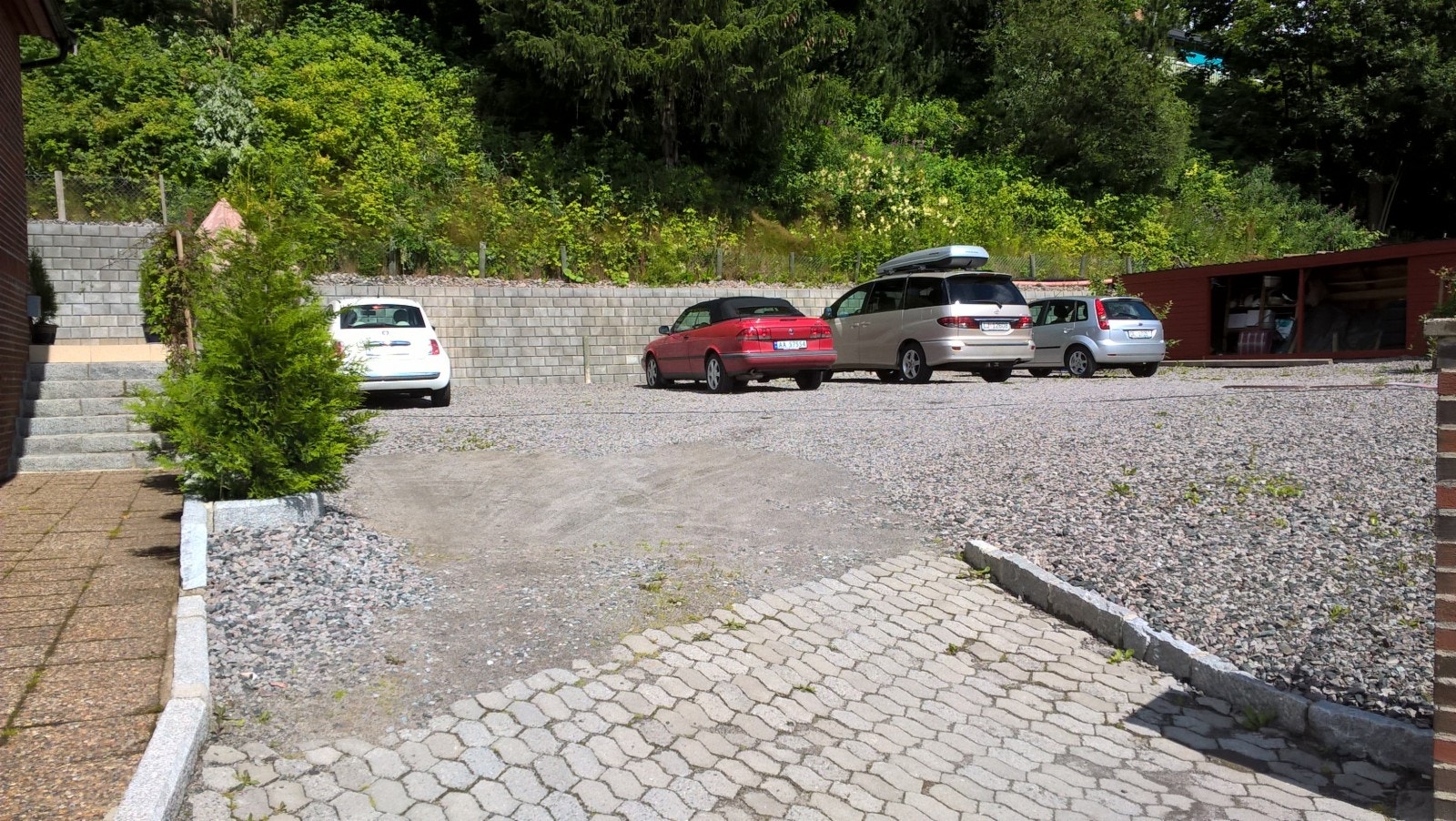 Parkering plassen Galleribilde