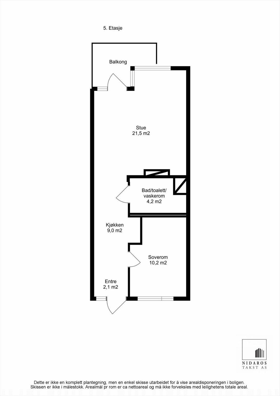 Planskisse Galleribilde