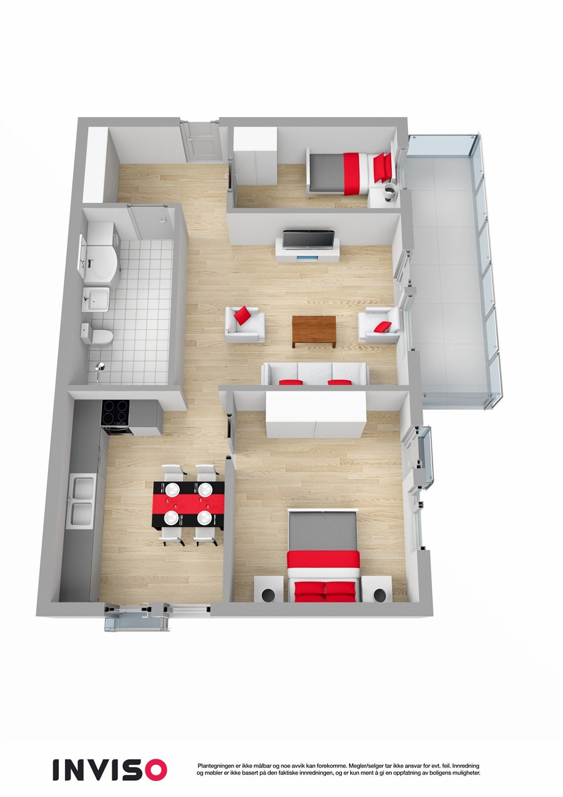 Plantegning | 3D Galleribilde