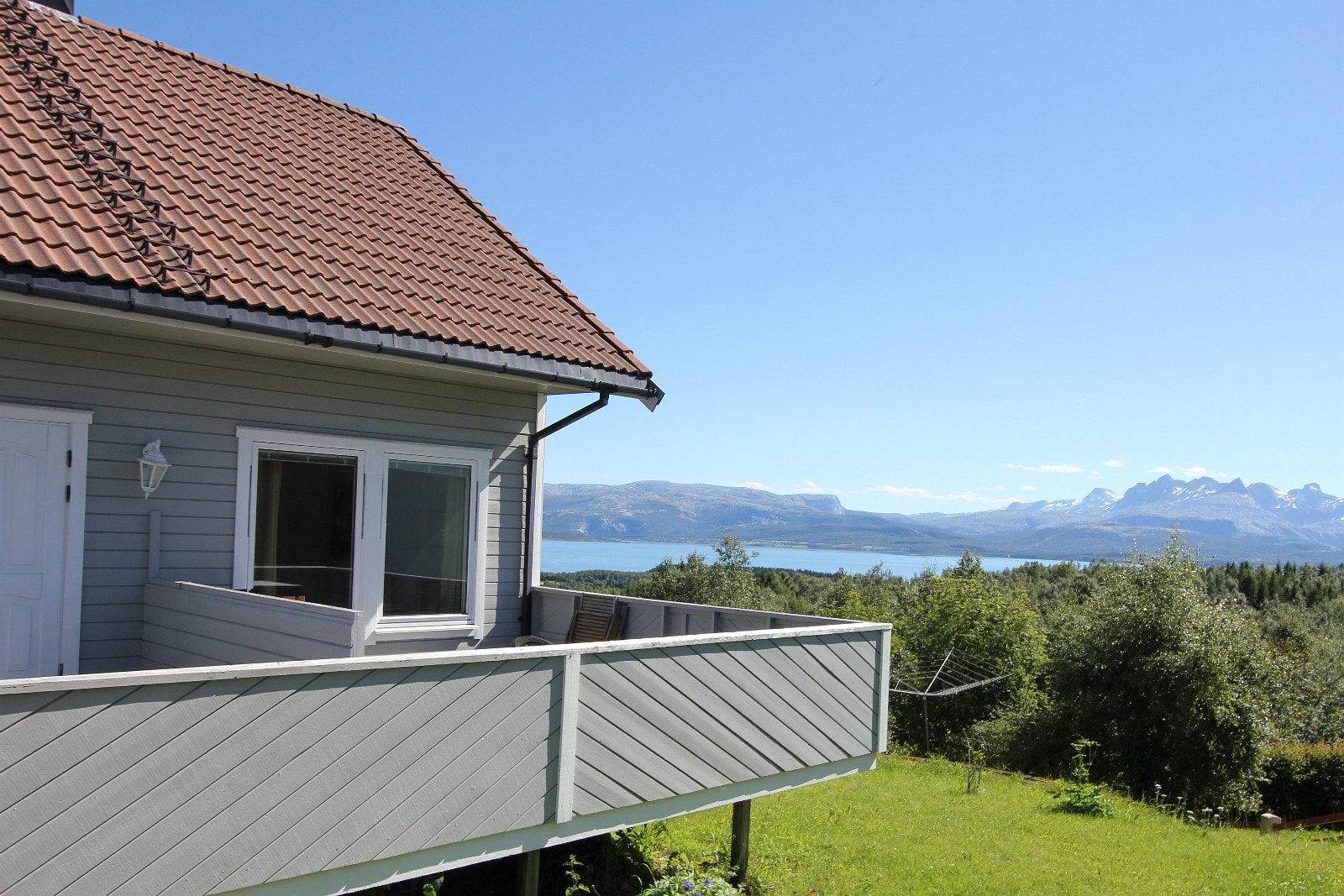 Praktfull utsikt Galleribilde