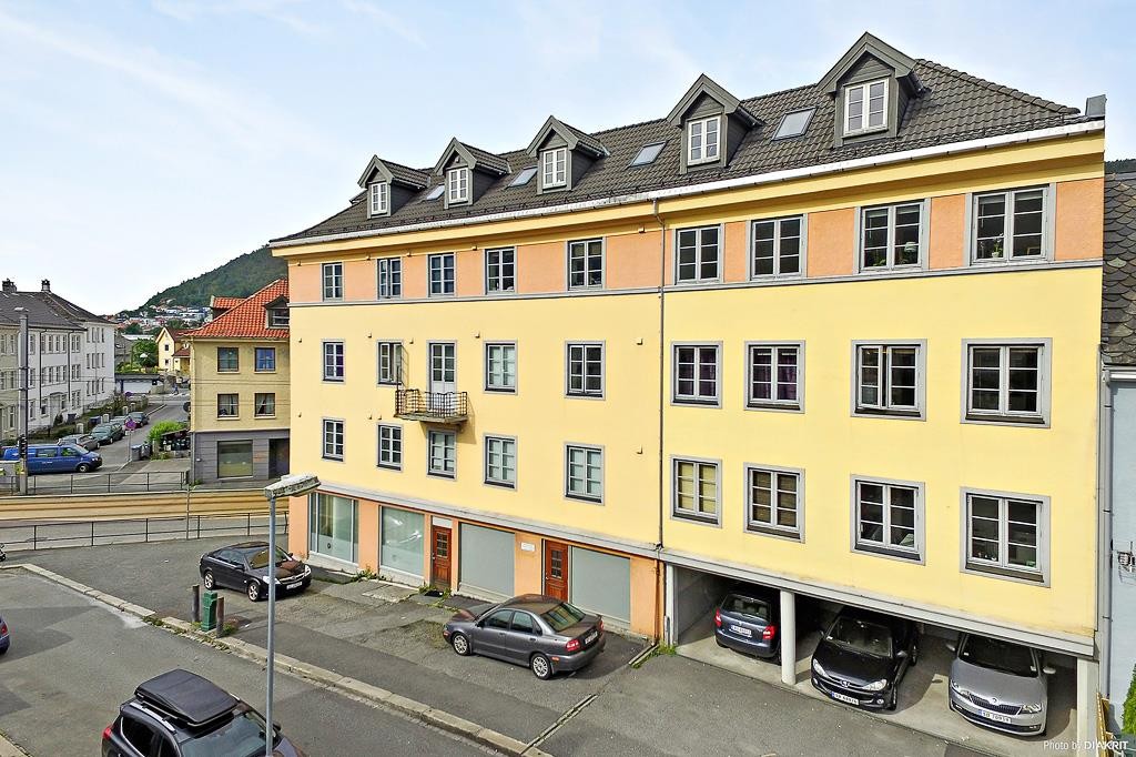 Leiligheten ligger i 3.etasje Galleribilde