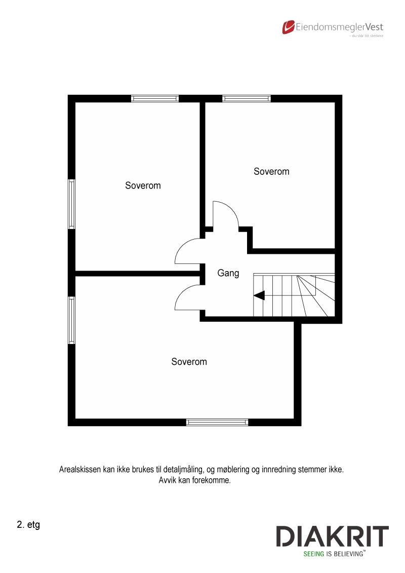 Planteikning loft Galleribilde