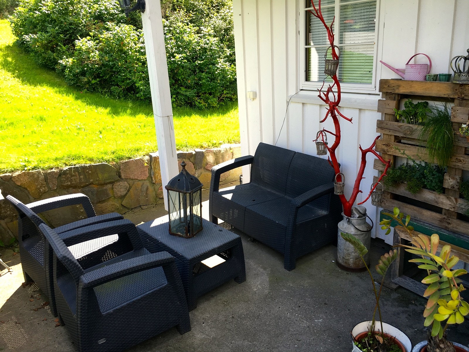 Sittegruppe ute for leilighet Galleribilde