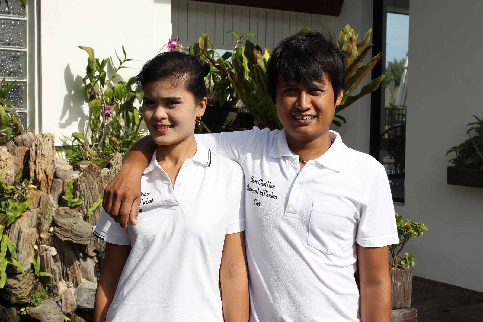 Våre fantastiske ansatte på huset, Ovi og Win Galleribilde