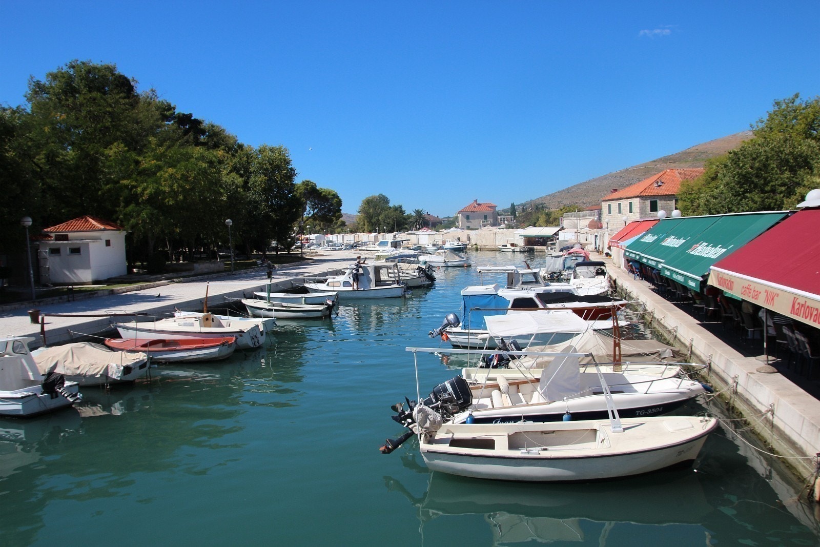 Kanal mellom Trogir og fastlandet Galleribilde