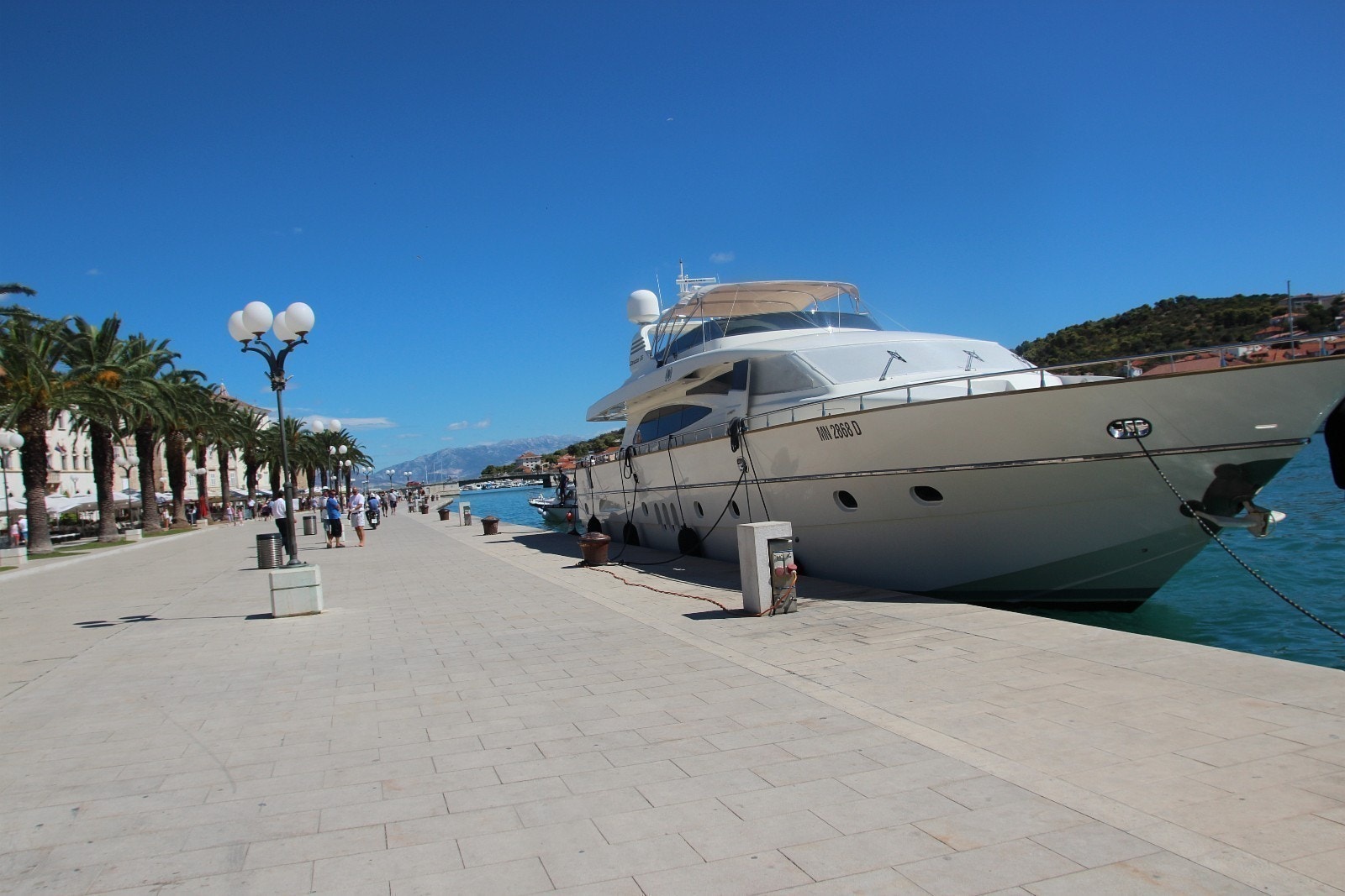 Havnepromenade Trogir Galleribilde