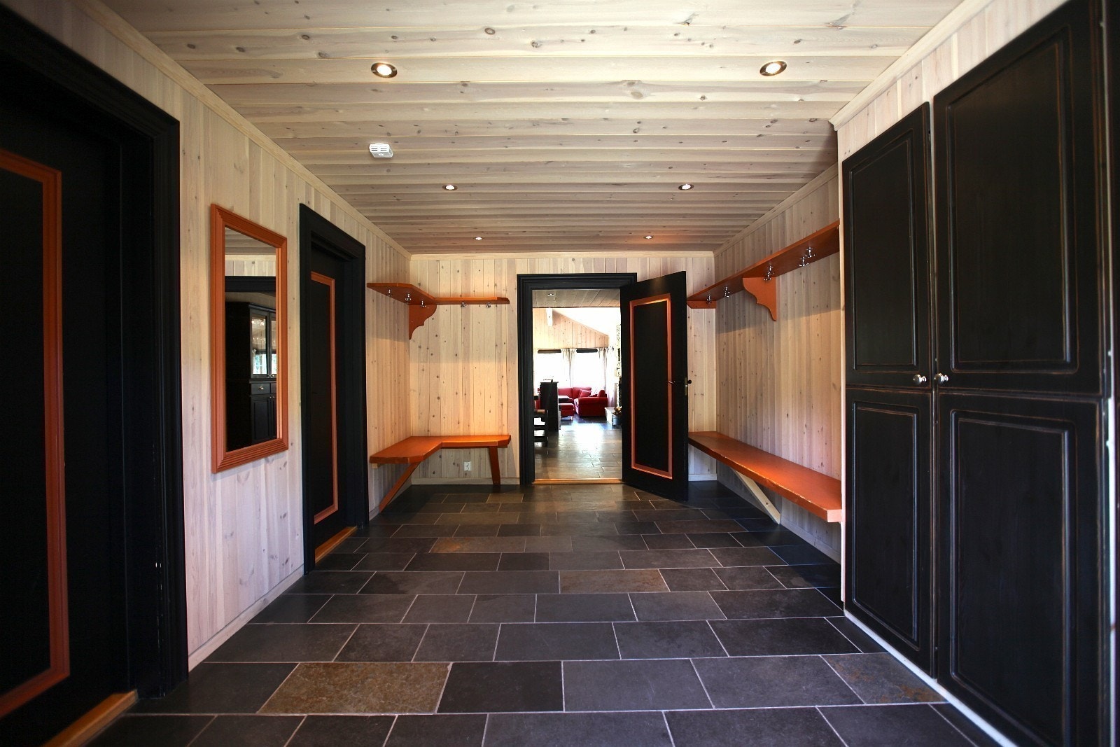 God plass i inngangspartiet. Galleribilde