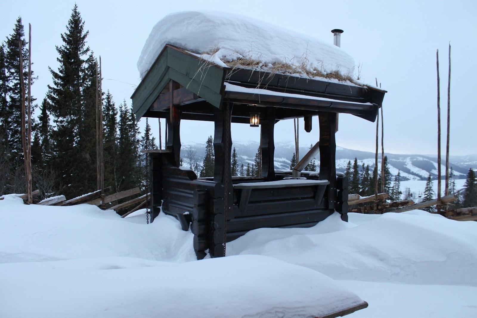 Stor badestamp. Galleribilde