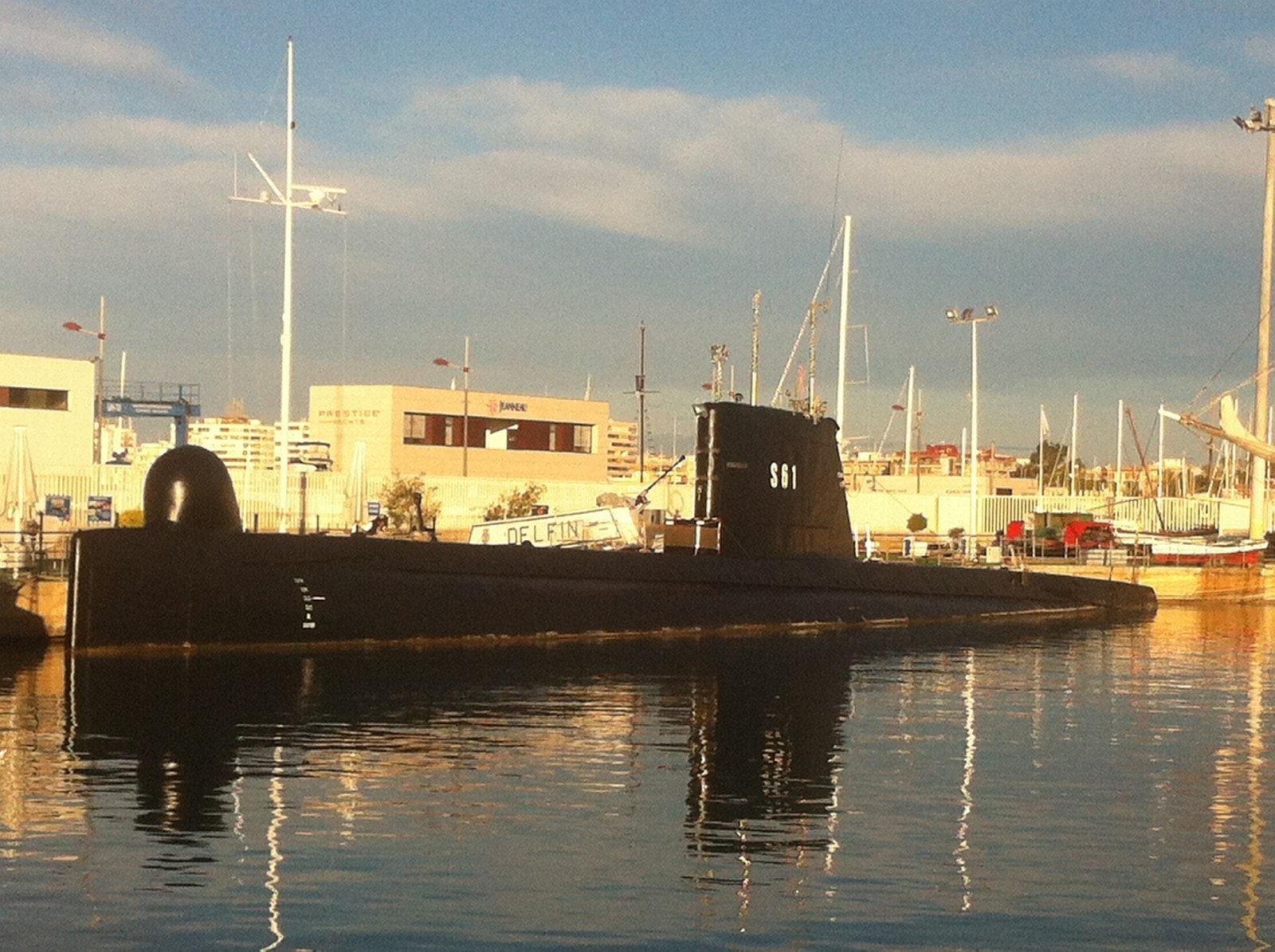 Ubåt v havna som er åpen for omvisning 😊 Galleribilde