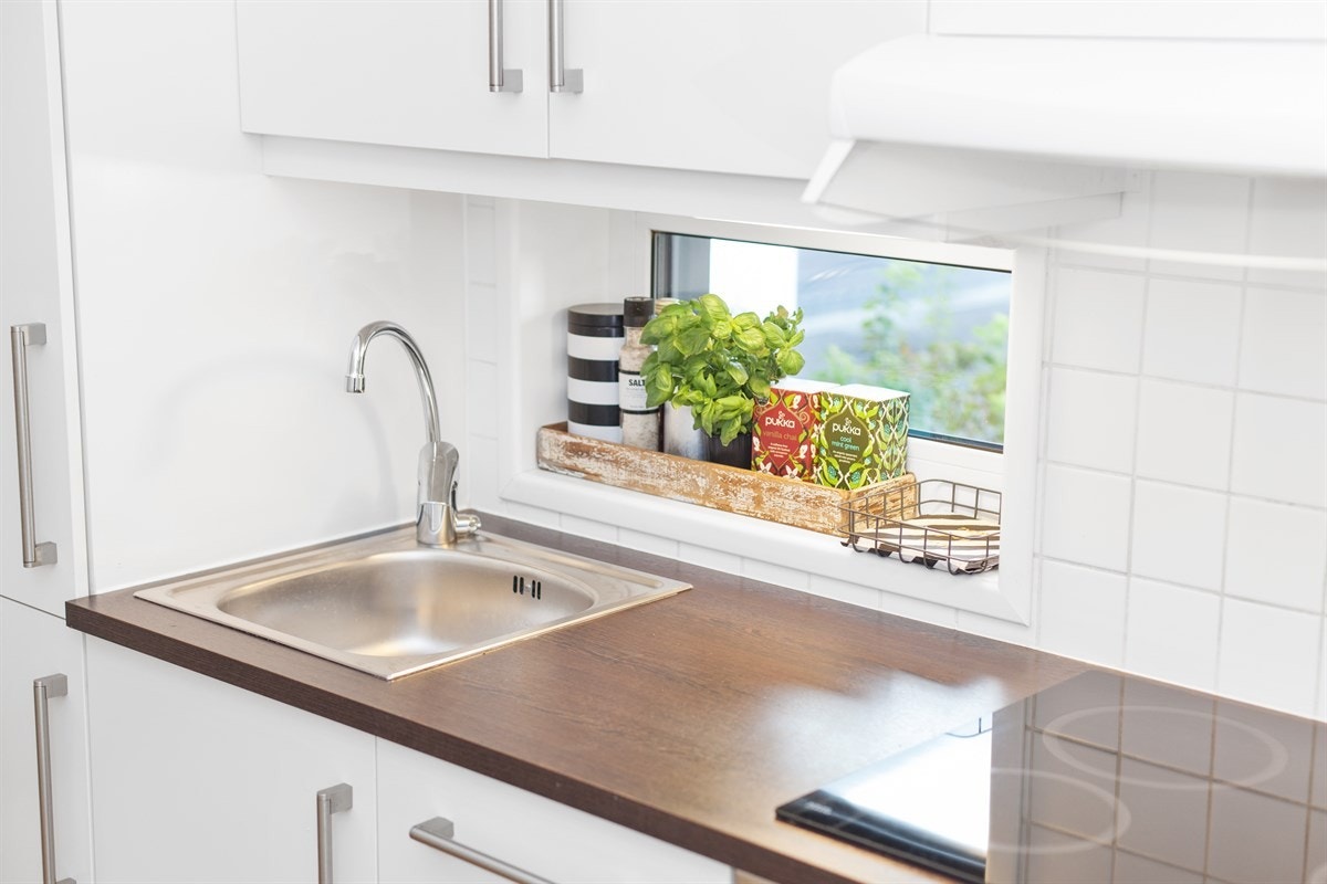 Gode løsninger gjør at man får mer naturlig lys inn på kjøkkenet. Galleribilde