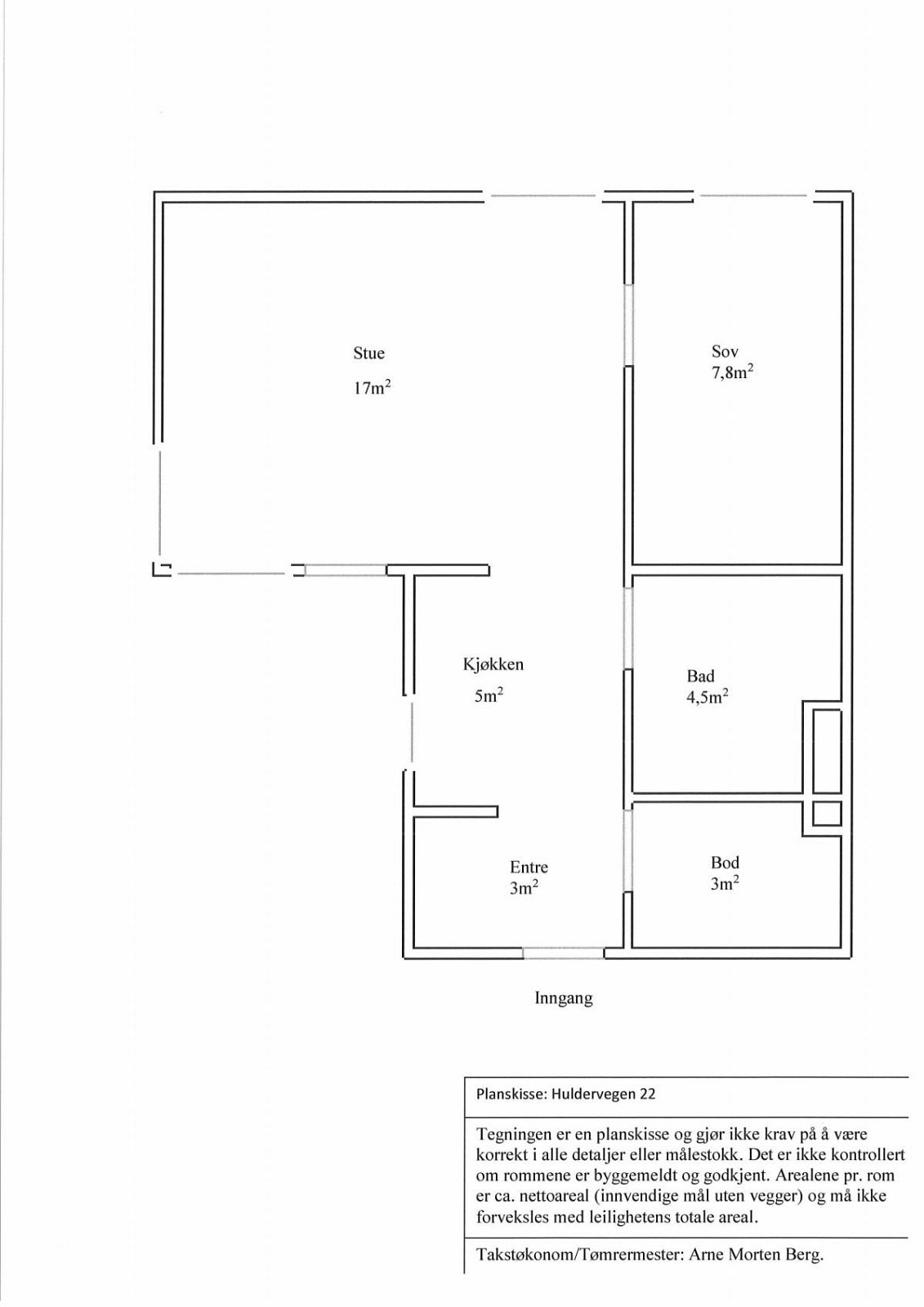 Planskisse. Galleribilde