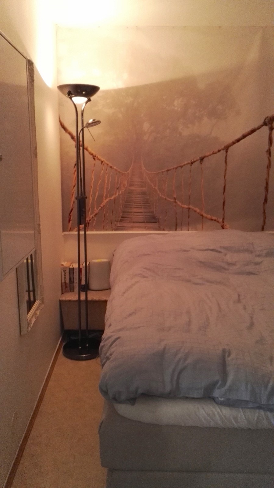 sovealkove med seng_bredde 150 x 200 Galleribilde