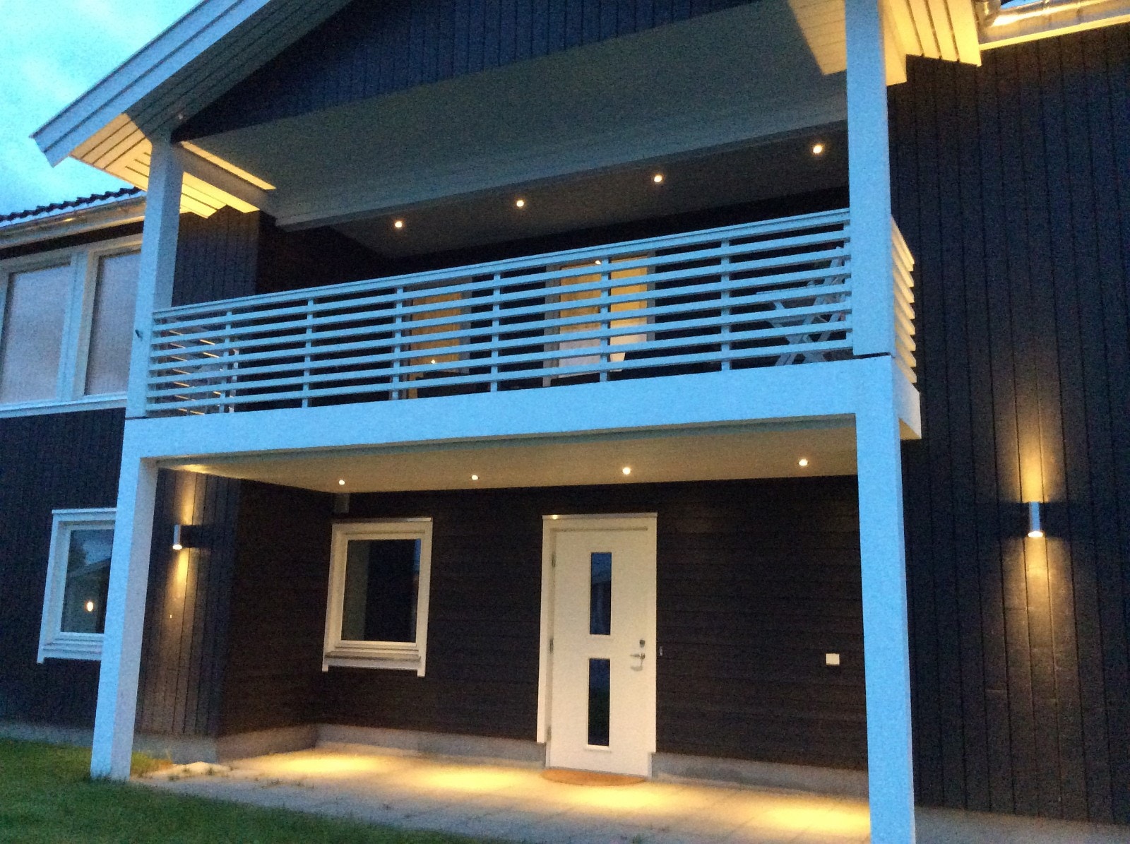 Koselig inngangsparti Galleribilde