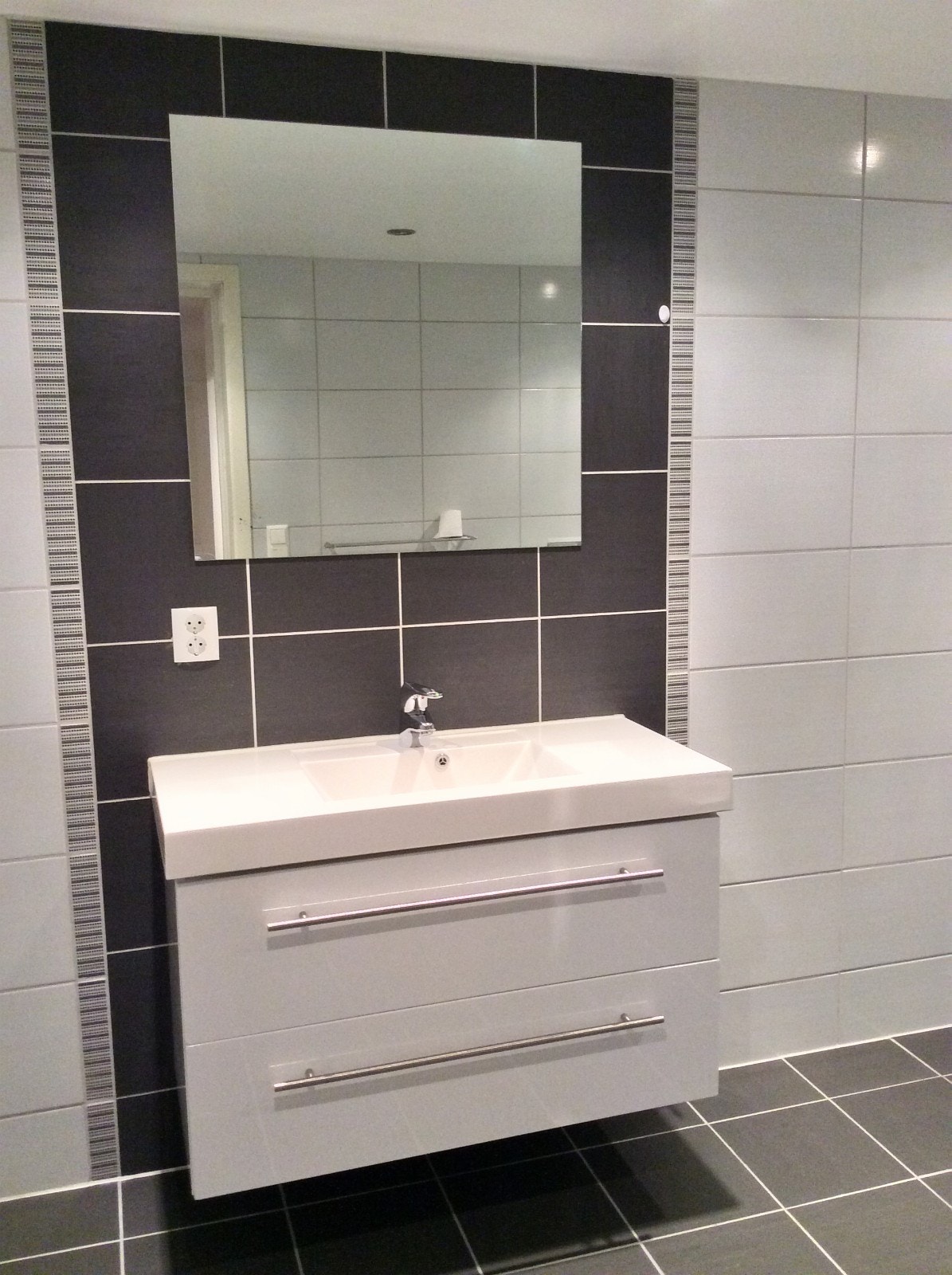 Stort bad på 9kvm Galleribilde