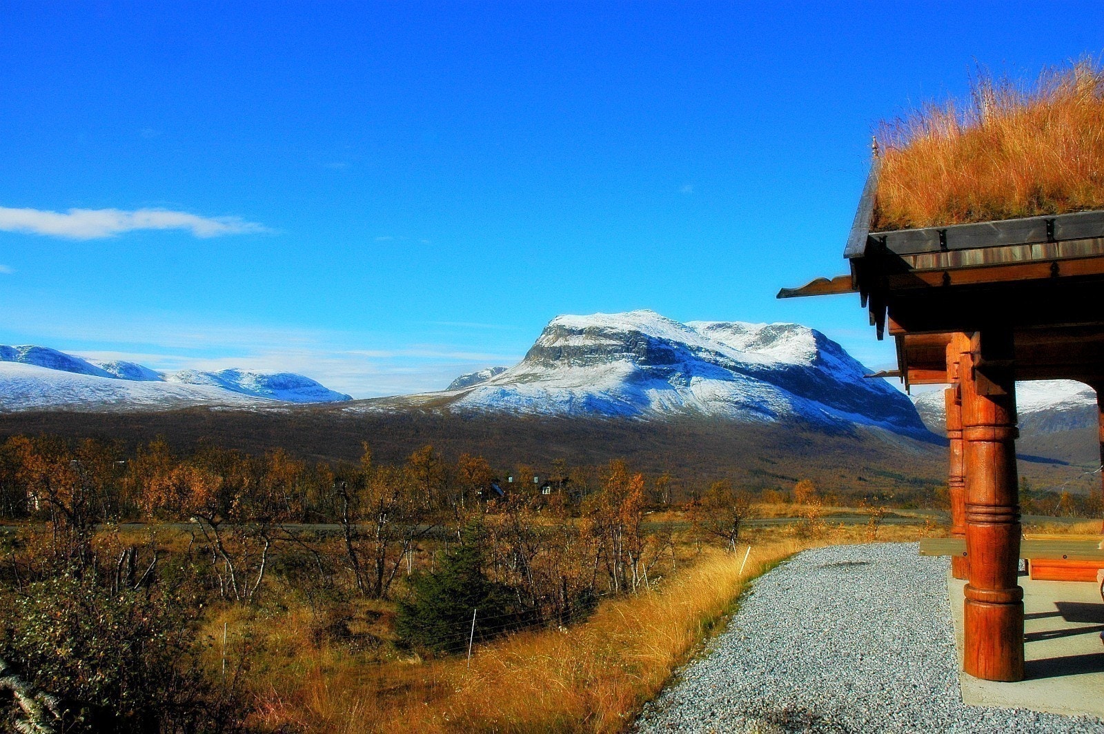 Høst, utsikt vestover Galleribilde