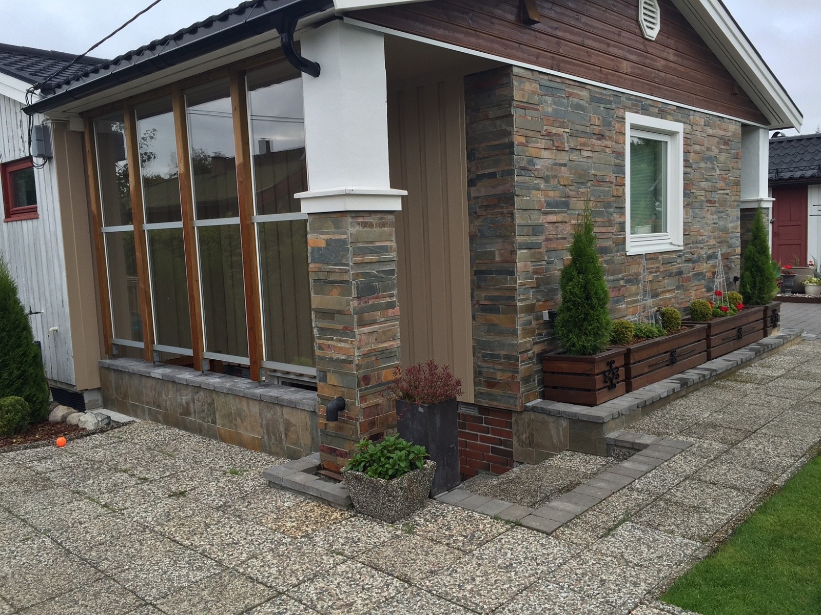 Uteareal Galleribilde