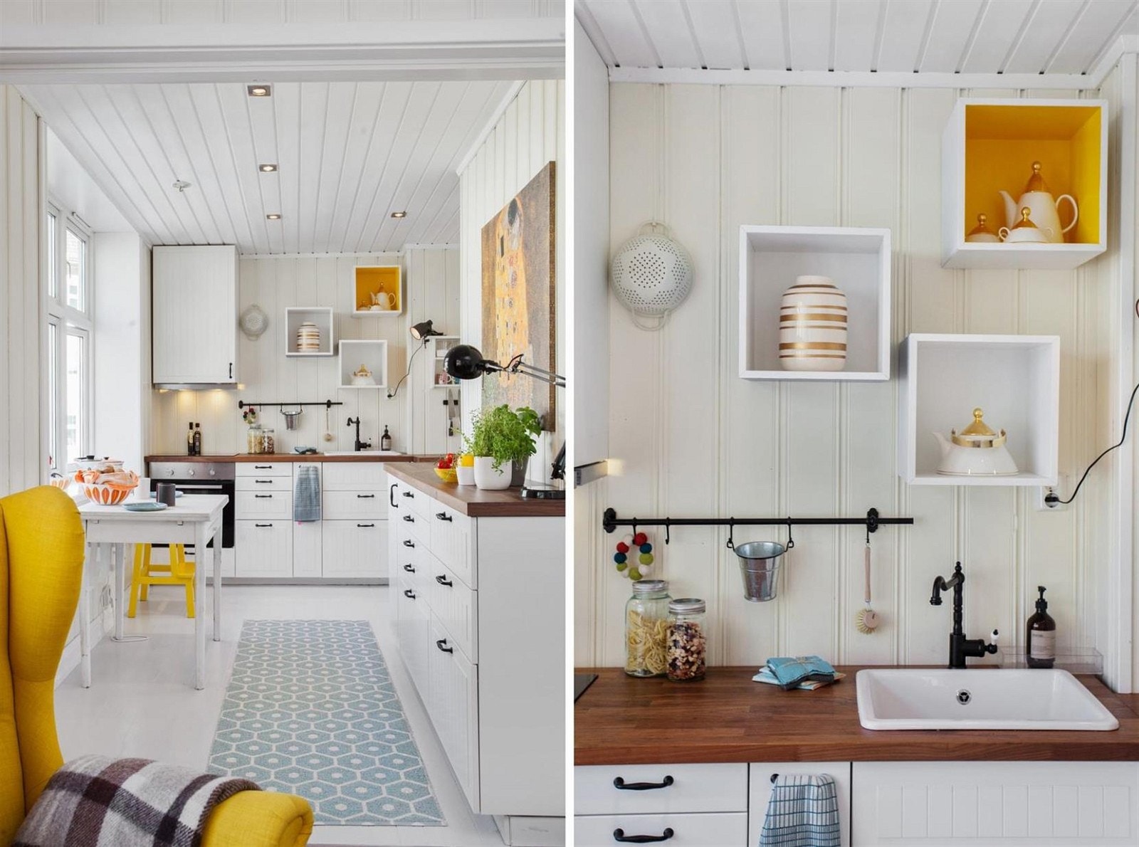 Et lekent kjøkken som gir deg muligheten til å være kreativ - både med matlagingen og innredningen. Galleribilde