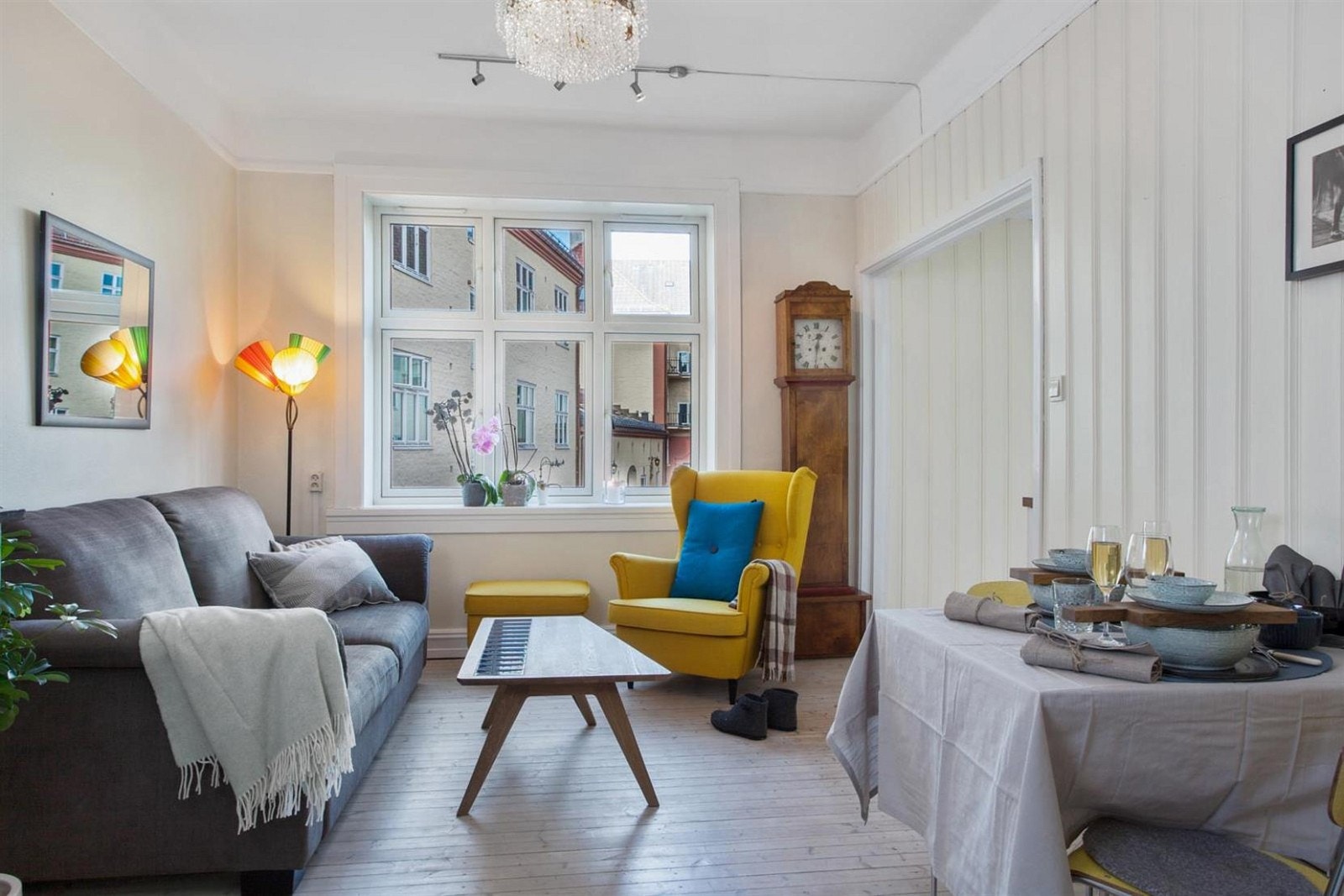 Et godt hjem handler om gode rom som skaper stemning og atmosfære. Denne leiligheten innfrir dette! Galleribilde