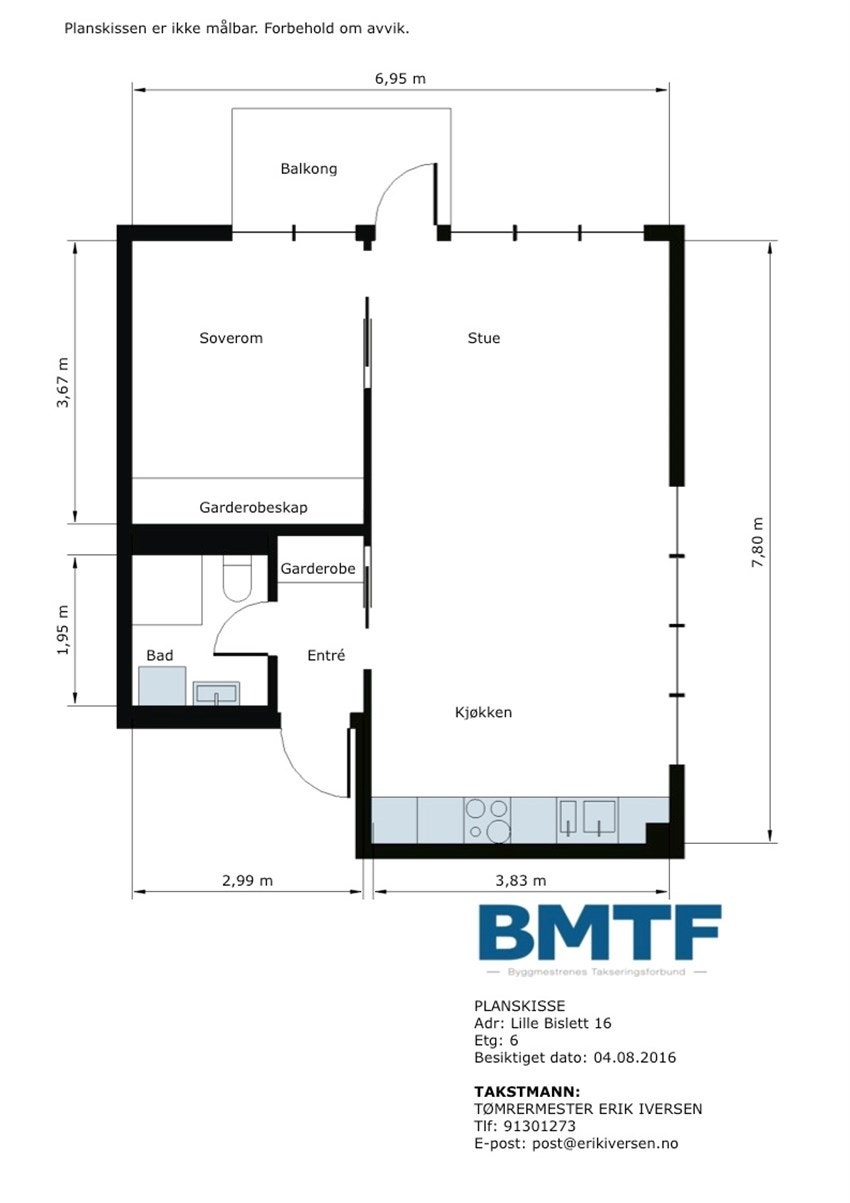 Plantegning, Lille Bislett 16.jpg Galleribilde