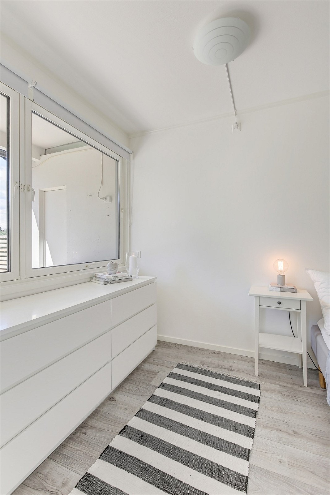 Soverommet er lyst og luftig. Galleribilde