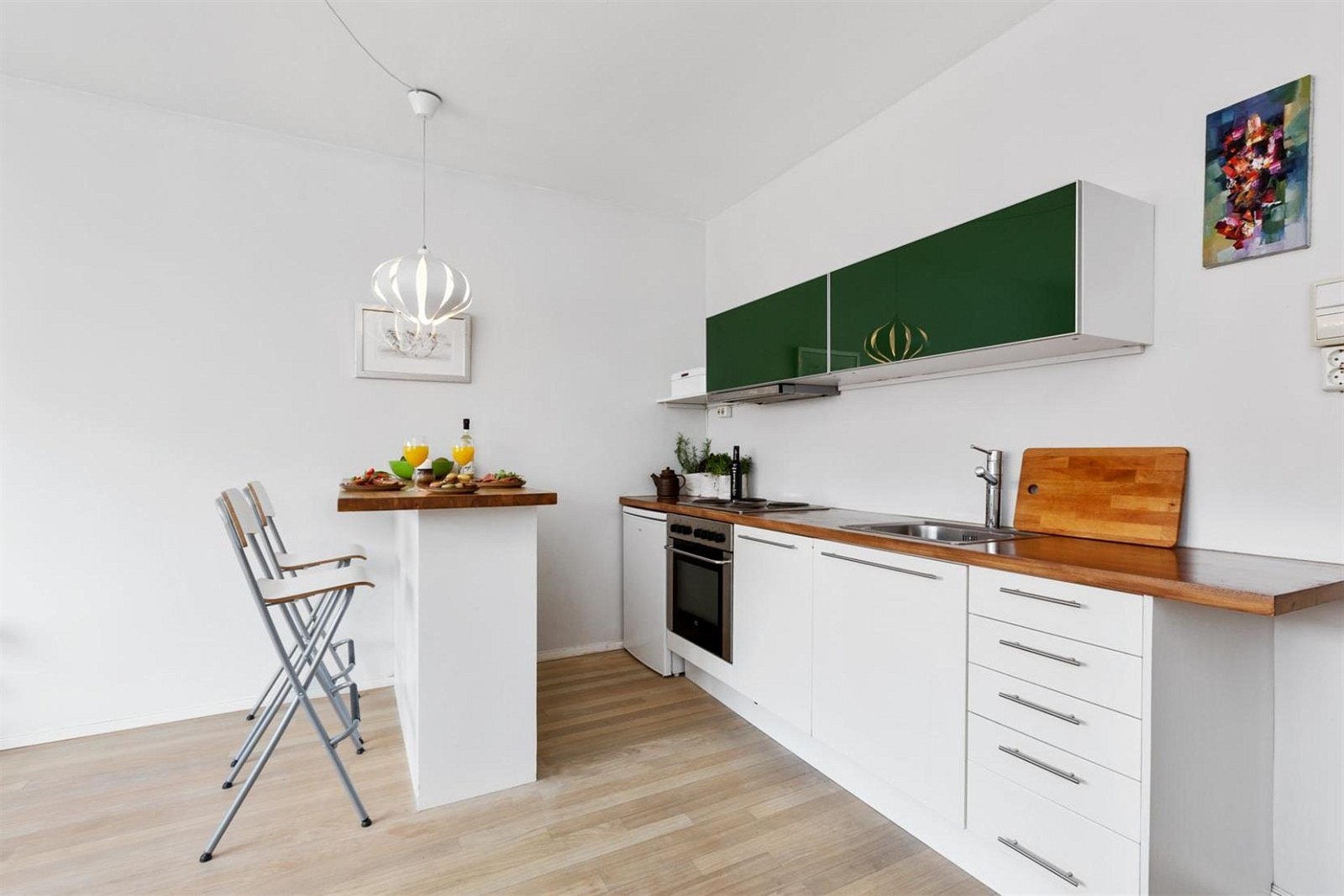 Kjøkken. Galleribilde