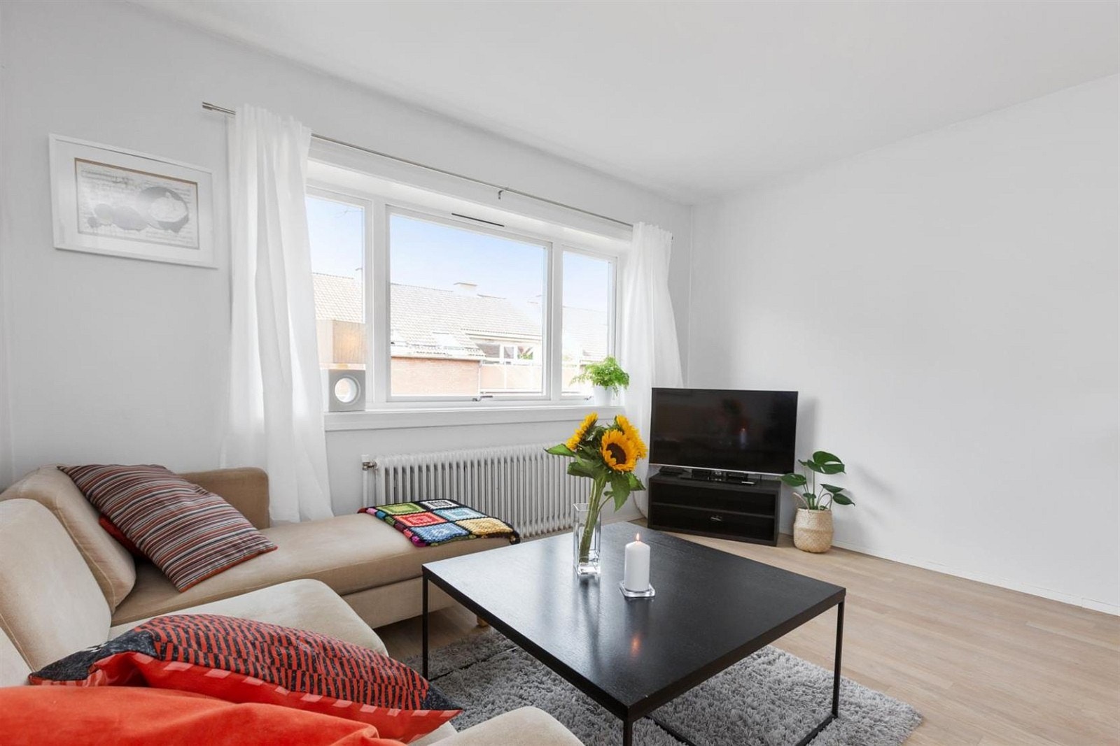 Store vinduer gir gode lysforhold. Galleribilde