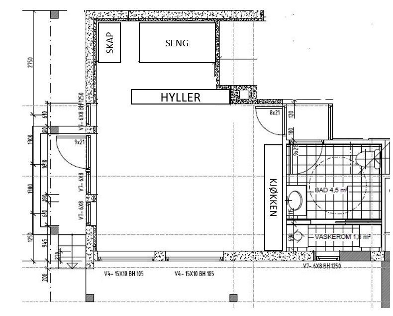 Veldig god og effektiv planløsning Galleribilde