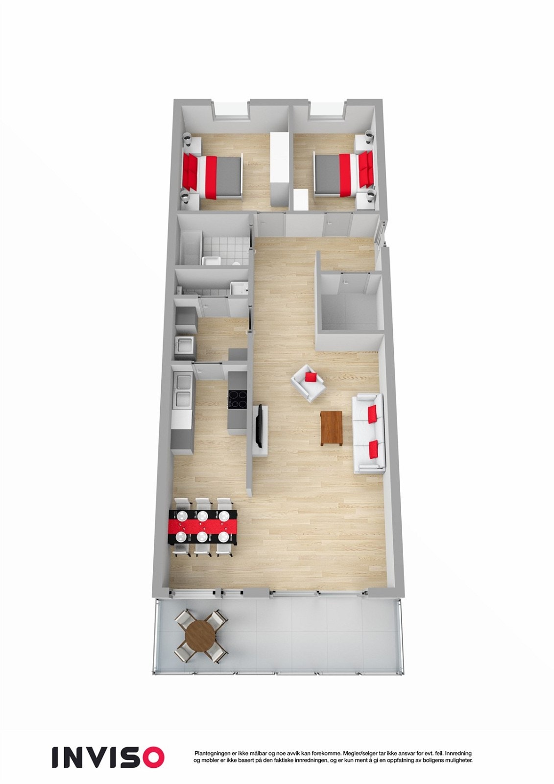 Plantegning | 3 D Galleribilde