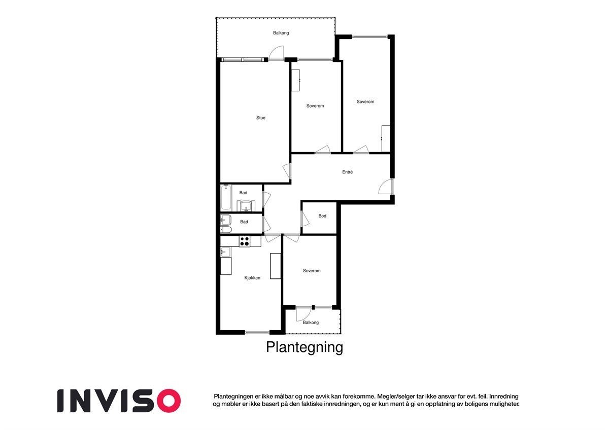 God planløsning med mange gode løsninger. Galleribilde