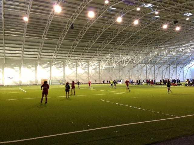 Fotballhall Galleribilde