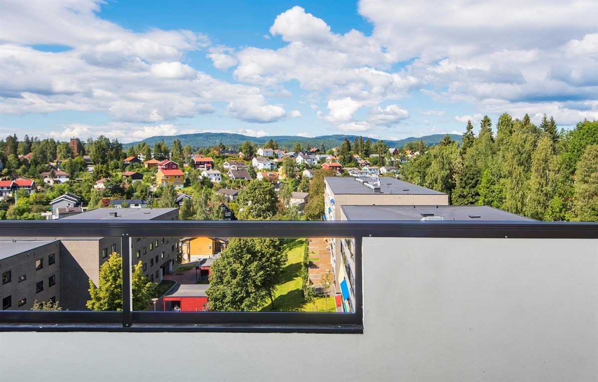 Terrasse med herlig utsikt Galleribilde