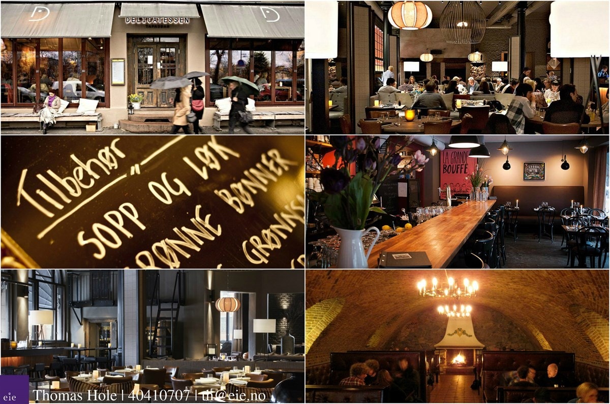 Rett ved leiligheten ligger bla. Delicatessen, Südøst, Trattoria popolare, le Benjamin, Schouskjelleren Mikrobryggeri og Trancher Galleribilde