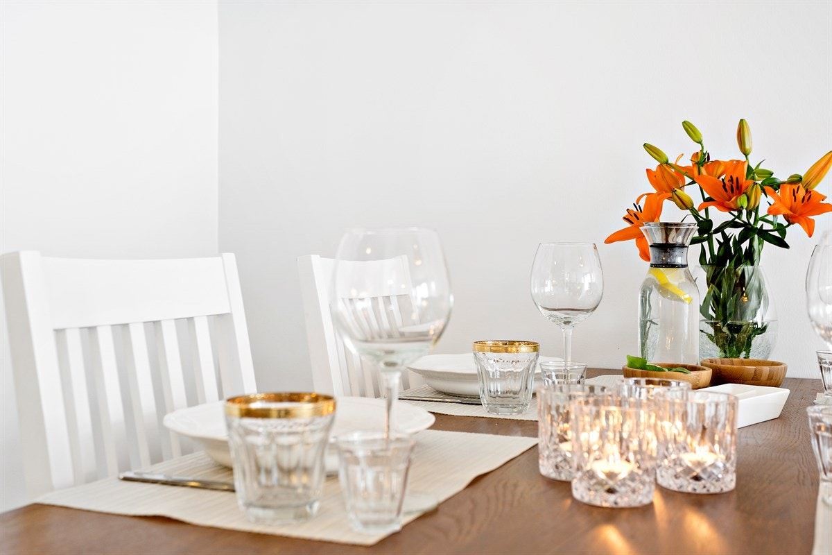 Her får du god plass til middagsselskap. Galleribilde