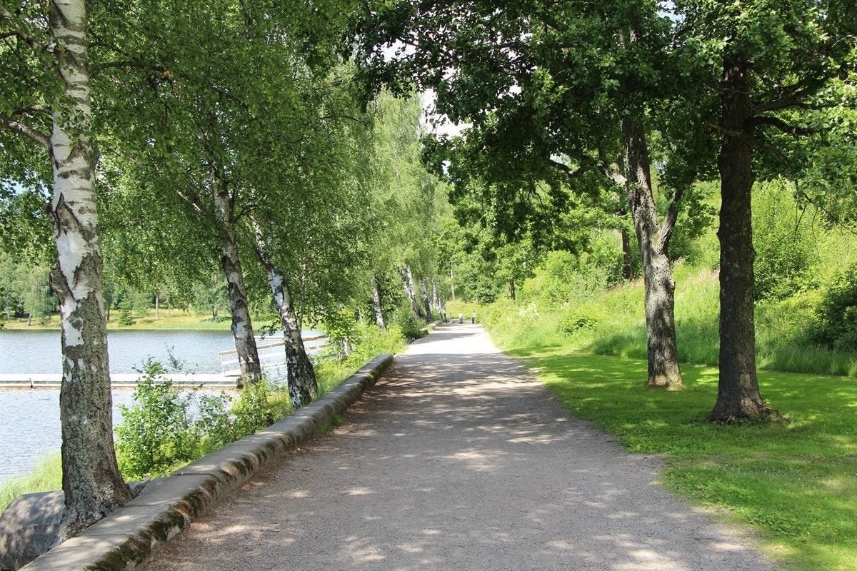 Området byr på flotte tur-og friluftsområde. Galleribilde