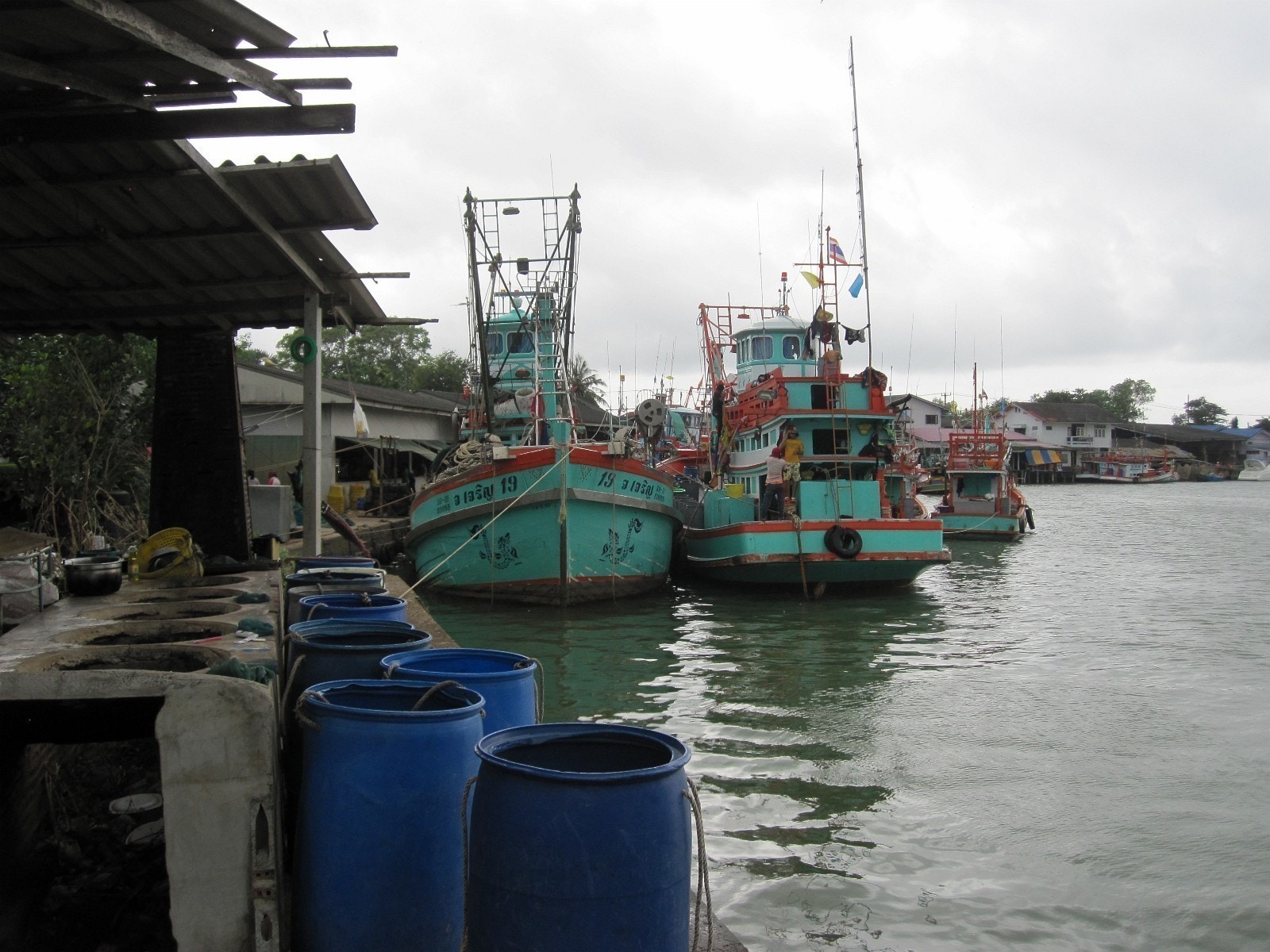 Chackpong- Fiskehavn. Galleribilde