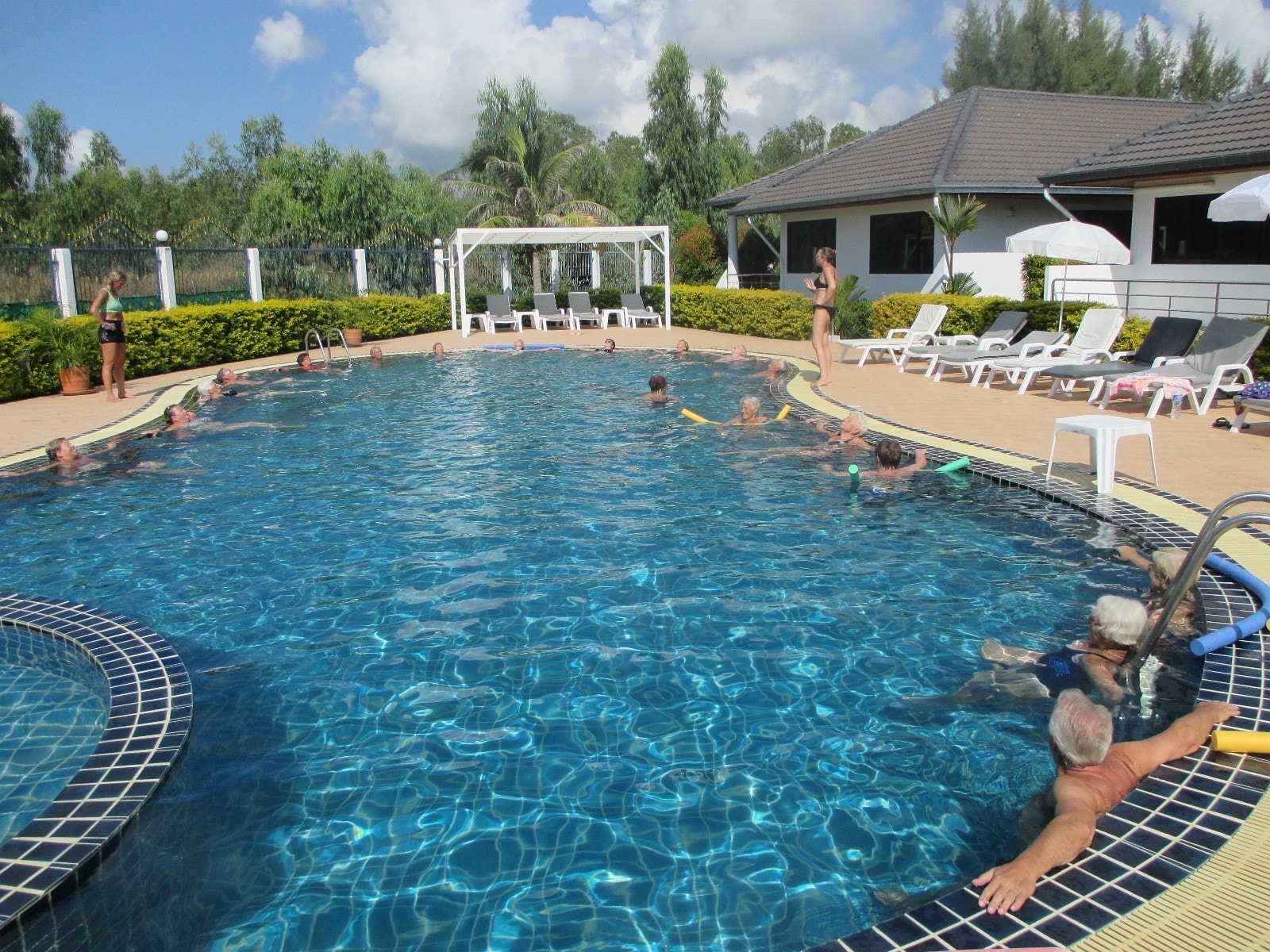 Bassenget på 20 meter lengde. Galleribilde