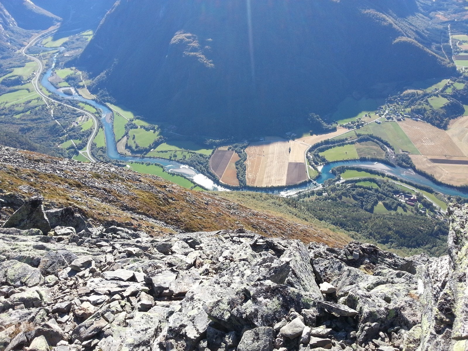 Utsikt fra Romsdalseggen. Galleribilde