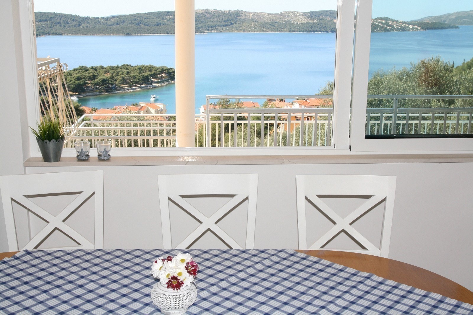 Utsikt fra spiseplass Galleribilde