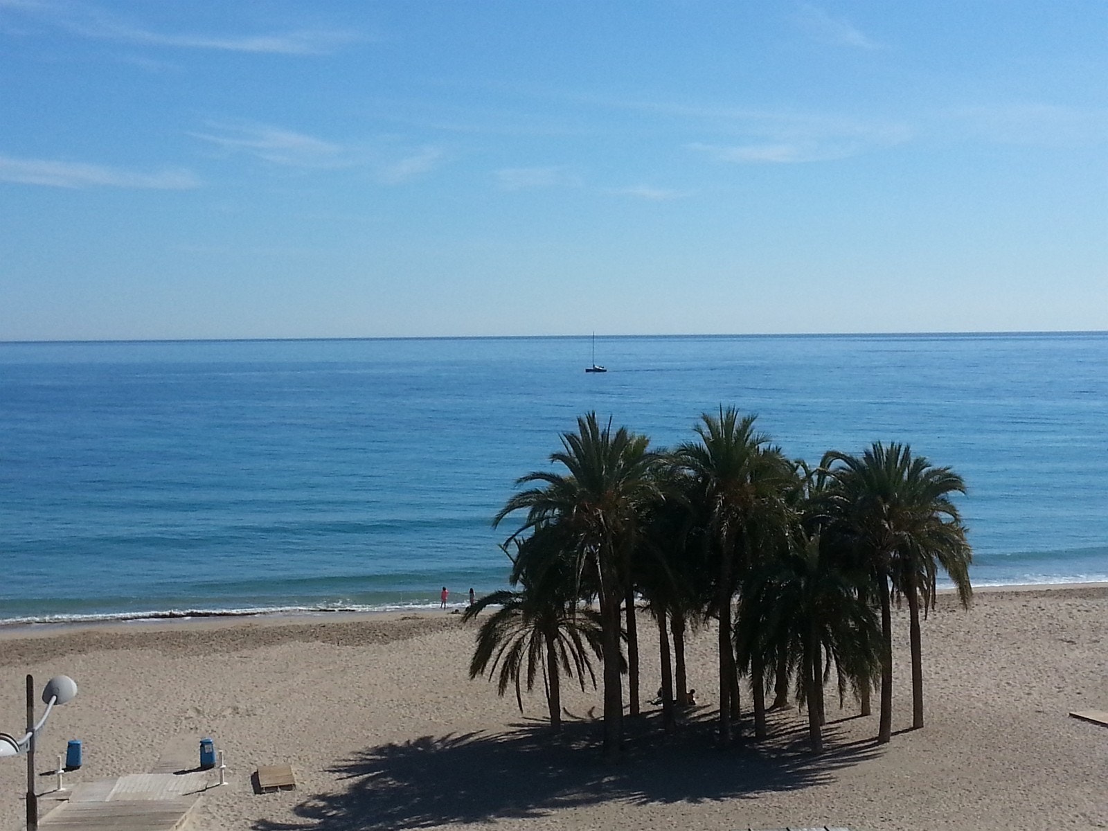 Utsikten fra terrassen... Galleribilde