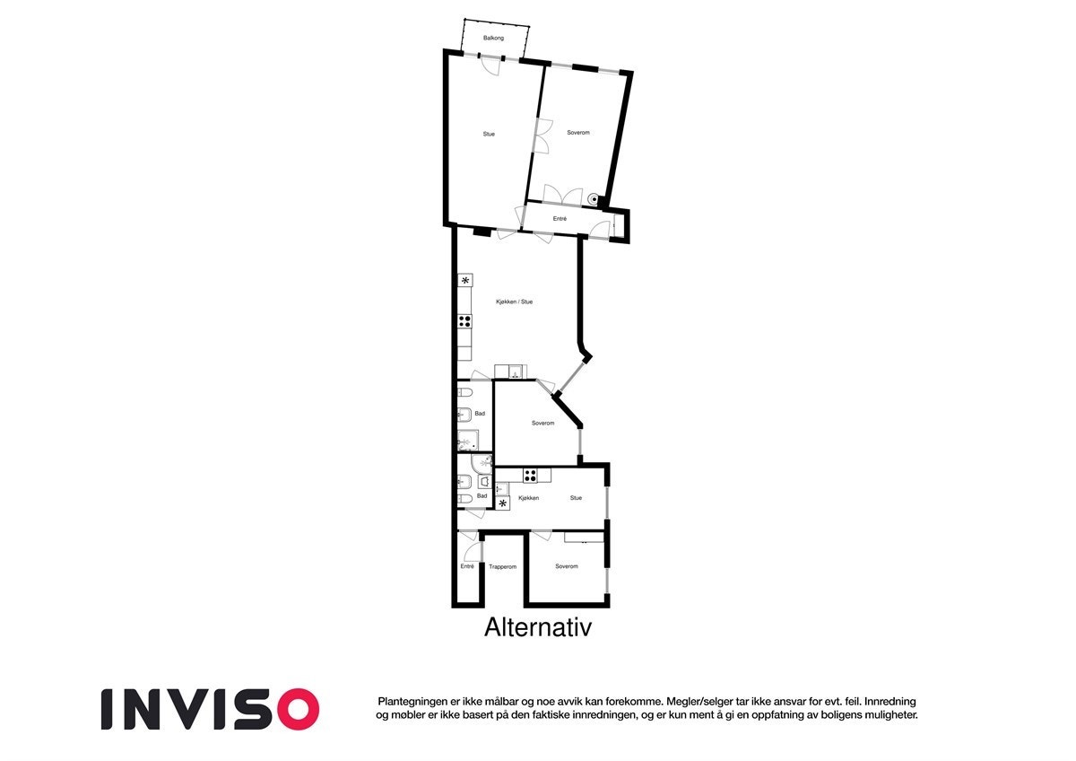 2dplan og 1 Galleribilde