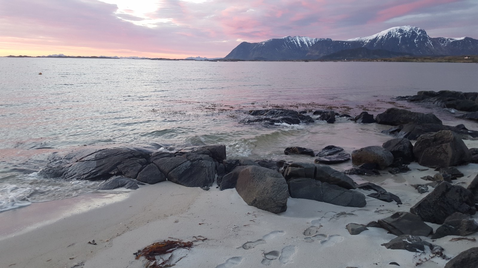 vakre farger på himmelen Galleribilde