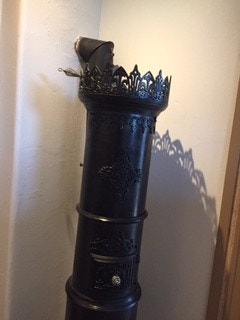 Gammel ovn, kun til pynt :-) Galleribilde