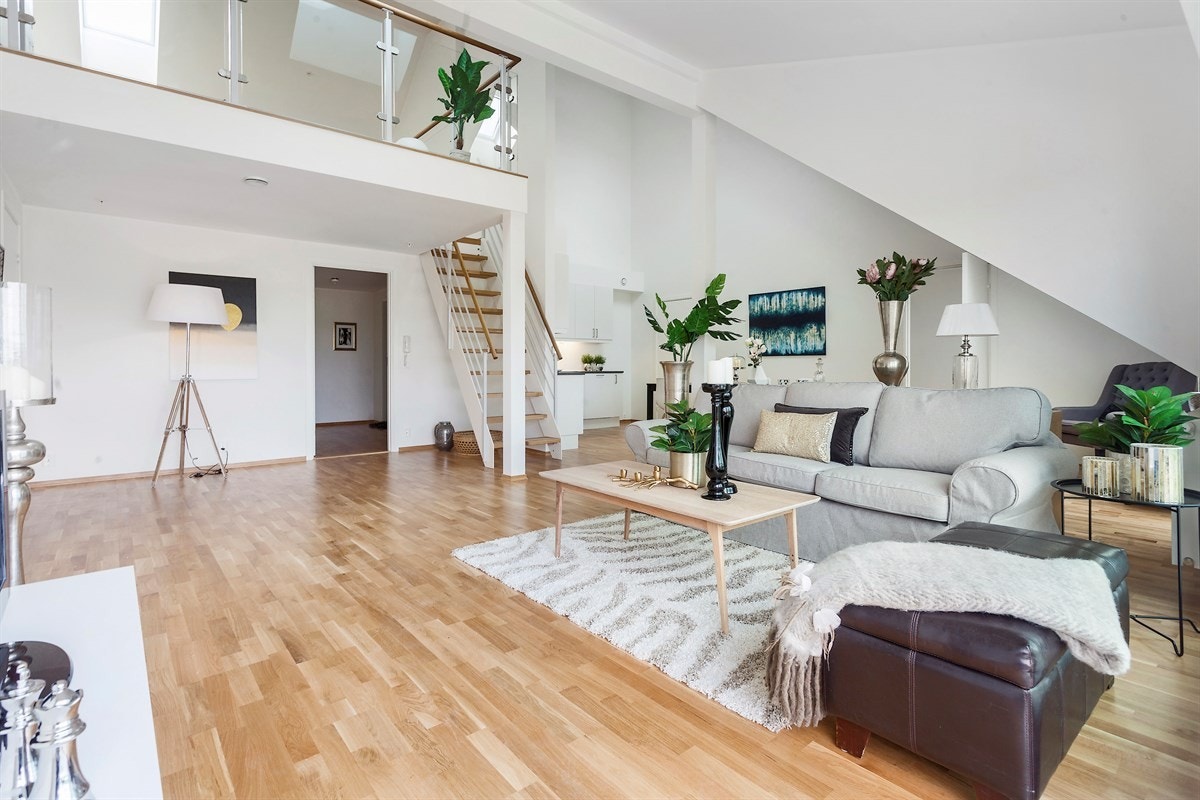 Ny toppleilighet på totalt 138 kvm grunnflate. Galleribilde