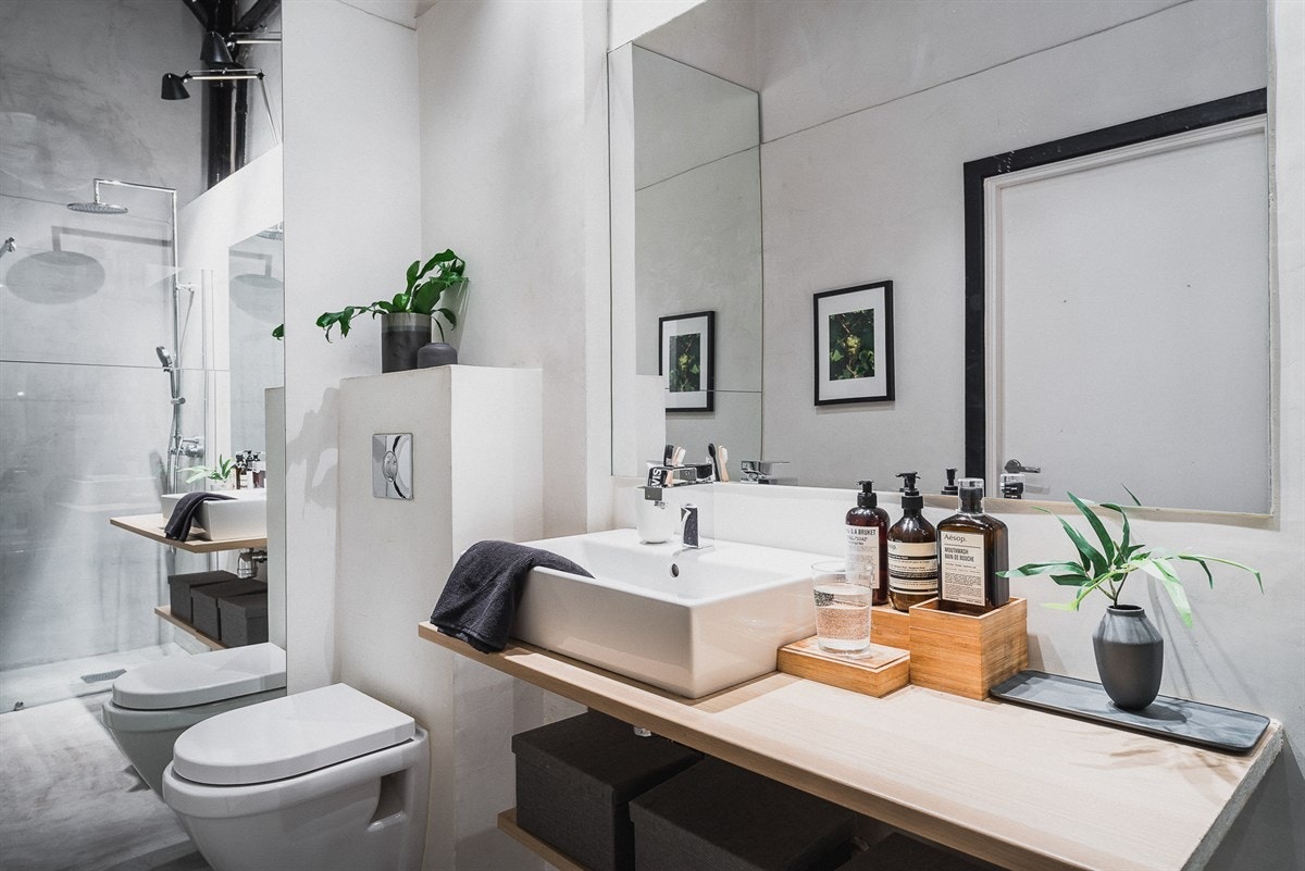 Badet ble ominnredet og påkostet i 2013. Galleribilde