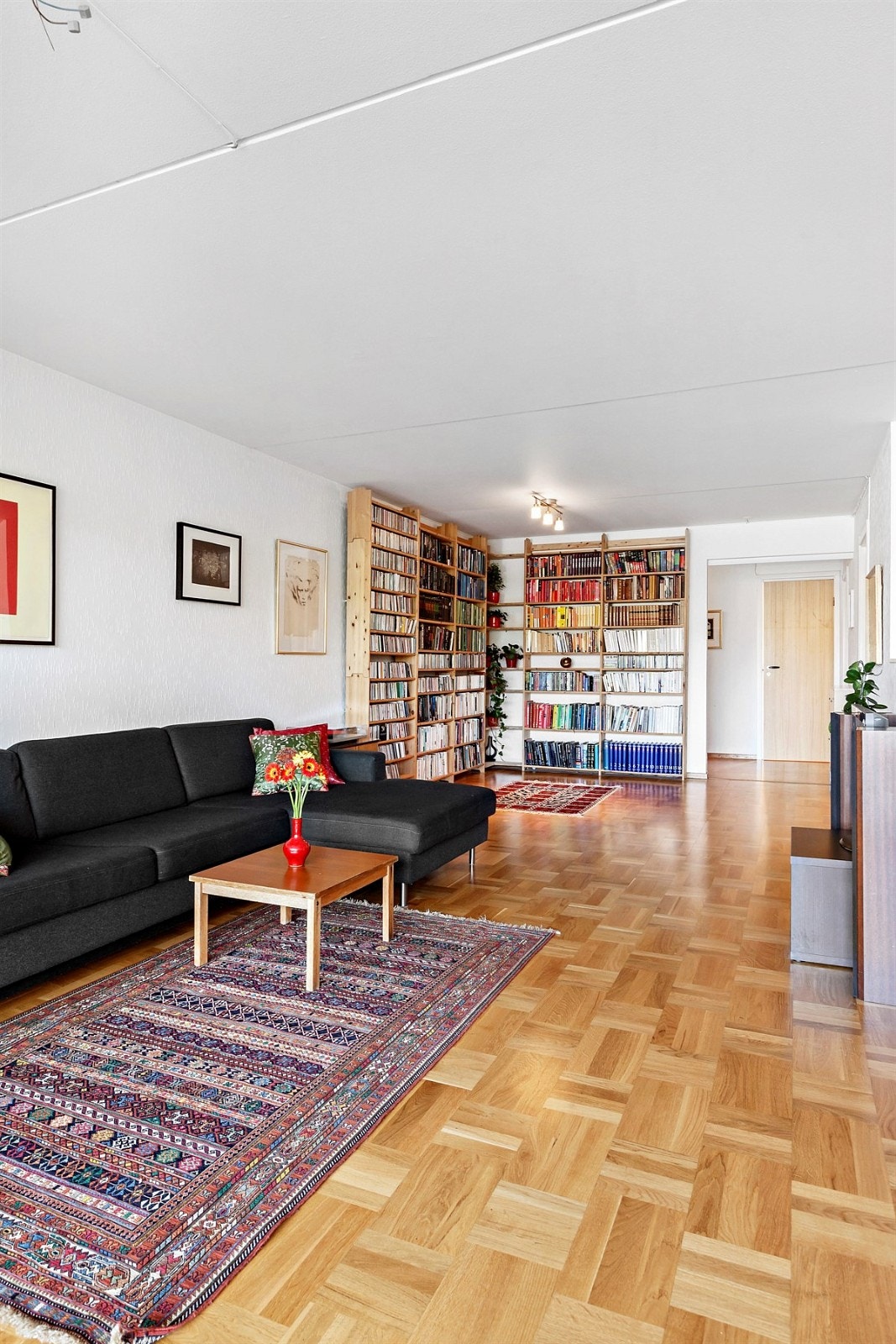 Ny parkett i stue i 2008 Galleribilde